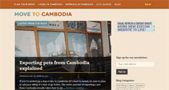 Desktop Screenshot of movetocambodia.com